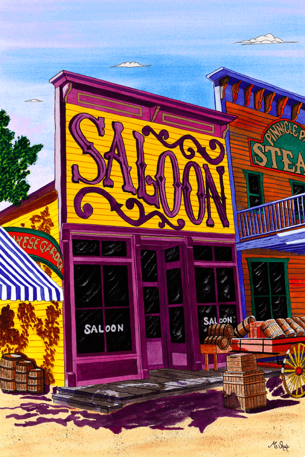 Sedona's Saloon artwork