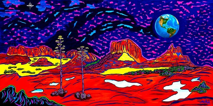 Sedona's Hypnoyic Earthrise
